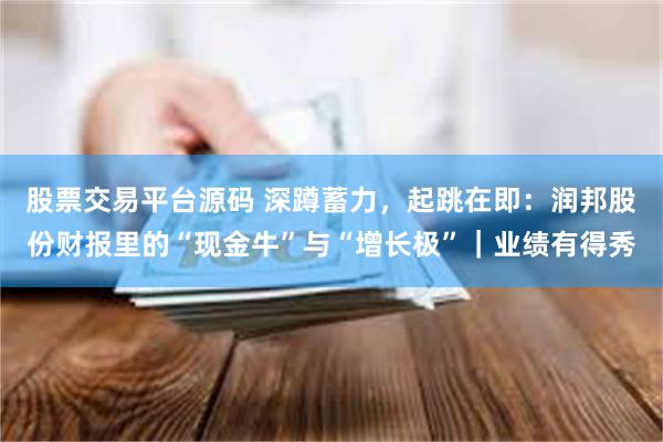股票交易平台源码 深蹲蓄力，起跳在即：润邦股份财报里的“现金牛”与“增长极”｜业绩有得秀