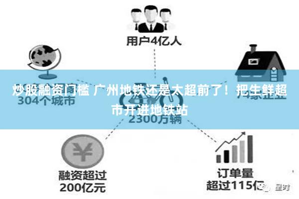 炒股融资门槛 广州地铁还是太超前了！把生鲜超市开进地铁站