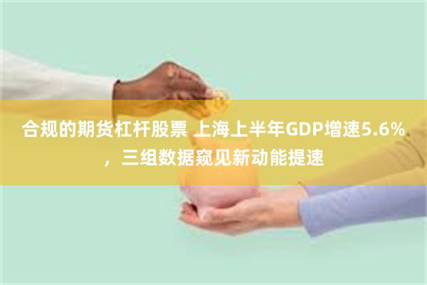 合规的期货杠杆股票 上海上半年GDP增速5.6%，三组数据窥见新动能提速