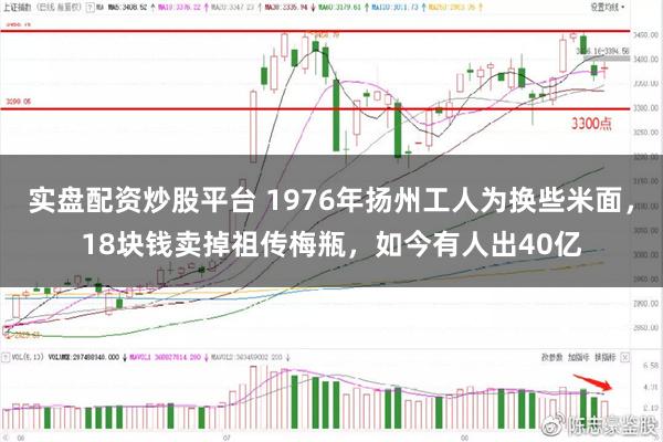 实盘配资炒股平台 1976年扬州工人为换些米面，18块钱卖掉祖传梅瓶，如今有人出40亿