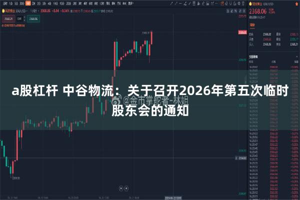 a股杠杆 中谷物流：关于召开2026年第五次临时股东会的通知